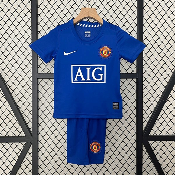 Camiseta Manchester United Tercera equipo Retro Niño 2008 2009